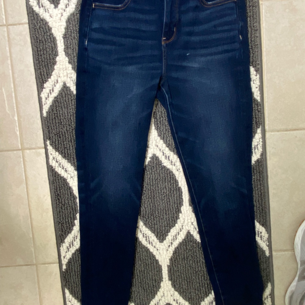 American Eagle dark wash skinny